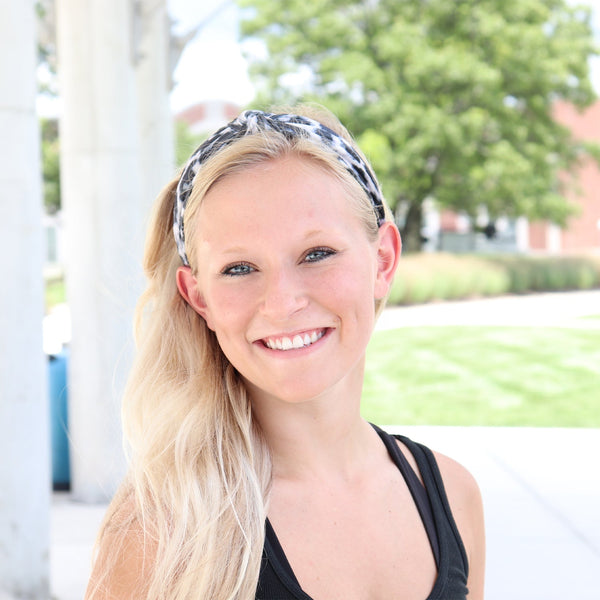 Sweaty Bands Knot Headband | Animal Print