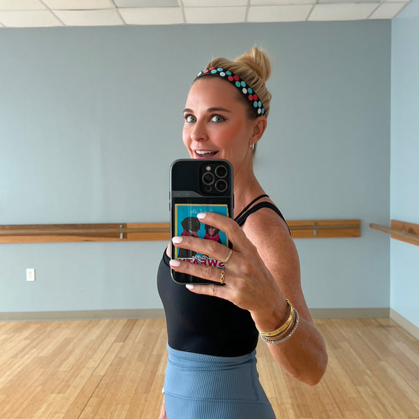 Sweaty Bands Let's Clown Around | Black Multi | 1 Inch