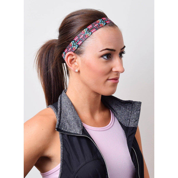 Sweaty Bands Light Speed | Black Pink | 1 Inch