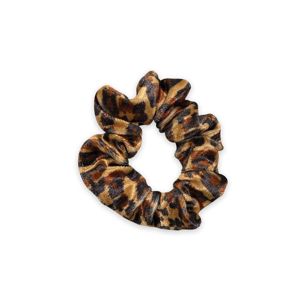 sweaty bands Mini Scrunchie | Get Wild | Brown Tan