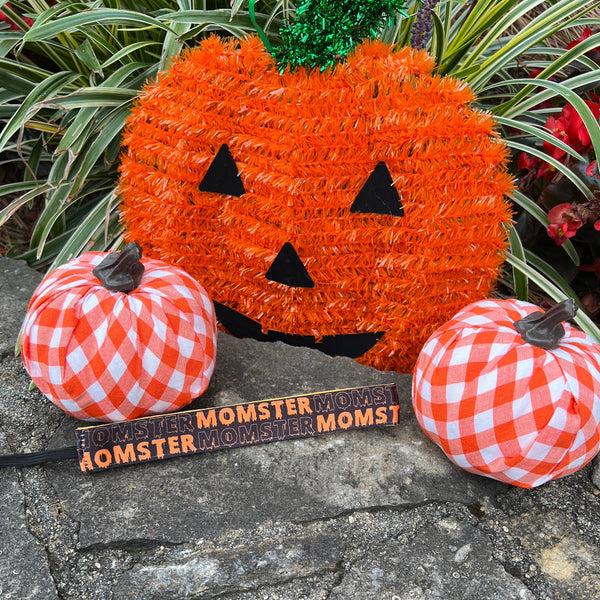 Sweaty Bands Momster | Black Orange | 1 Inch