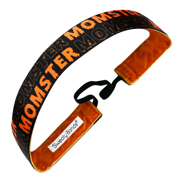sweaty bands Momster | Black Orange | 1 Inch