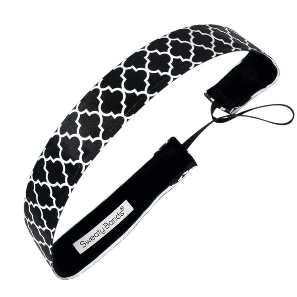 sweaty bands Moroccan My World | Black | 1 Inch