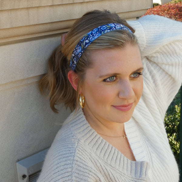 Sweaty Bands No Rain No Flowers | Blue Green | 1 Inch