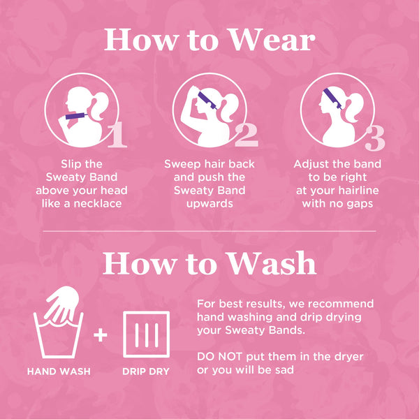 Sweaty Bands One In A Melon | Green Red | 5/8 Inch