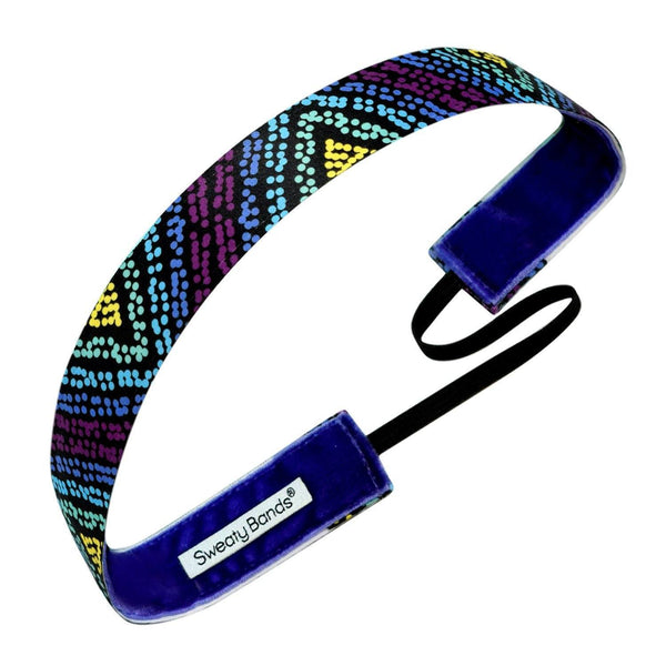 sweaty bands Onward and Upward | Purple | 1 Inch