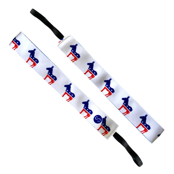 Sweaty Bands Proud Democrat | Red White Blue | 1 Inch