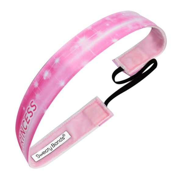 Sweaty Bands Run Like A Princess | Pink | 1 Inch