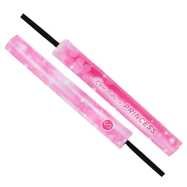 sweaty bands Run Like A Princess | Pink | 1 Inch