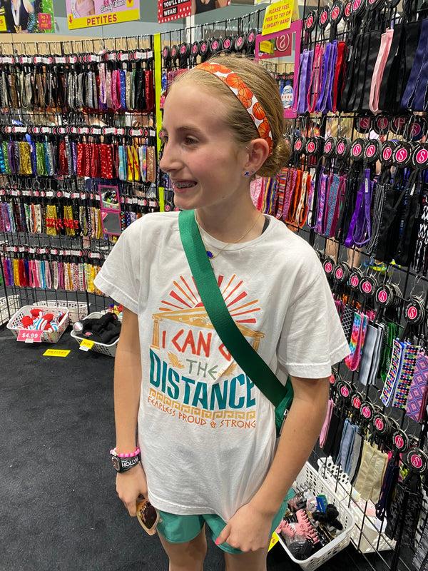 Sweaty Bands Slam Dunk | White Orange | 1 Inch