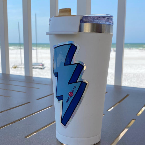 Sweaty Bands Stickers | Lightning Bolt