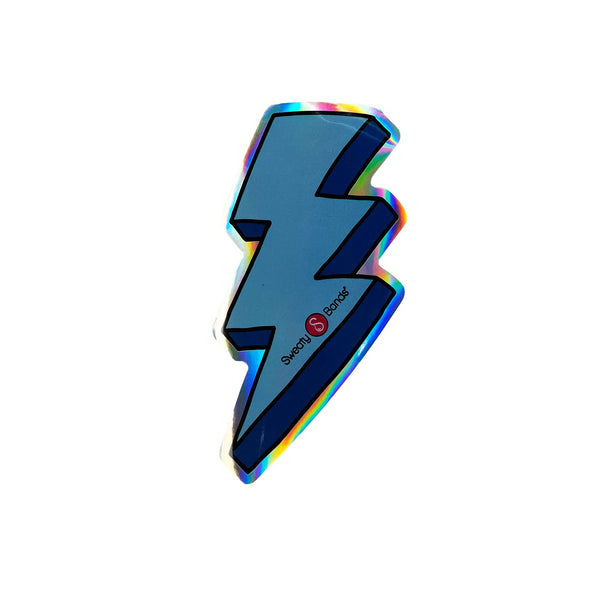sweaty bands Stickers | Lightning Bolt