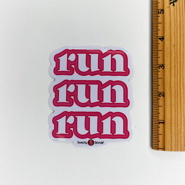 Sweaty Bands Stickers | Run Run Run