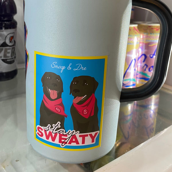 Sweaty Bands Stickers | Sweaty Dogs