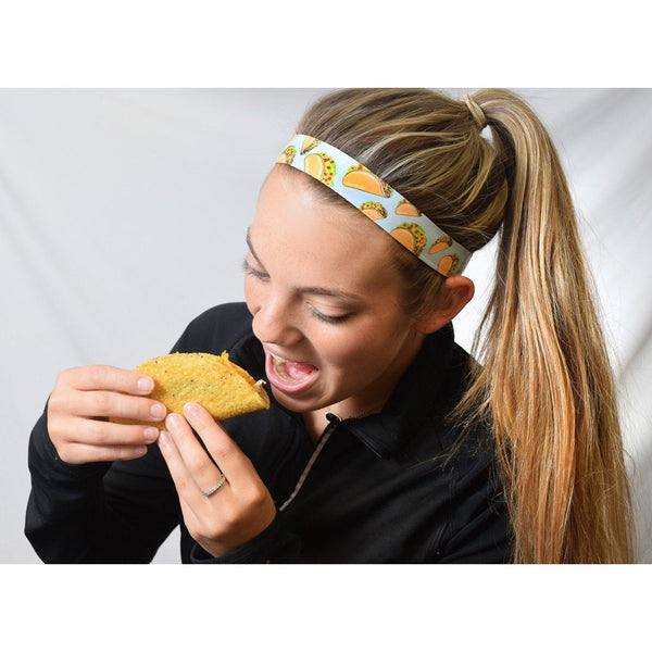 Sweaty Bands Taco Bout It | Blue | 1 Inch