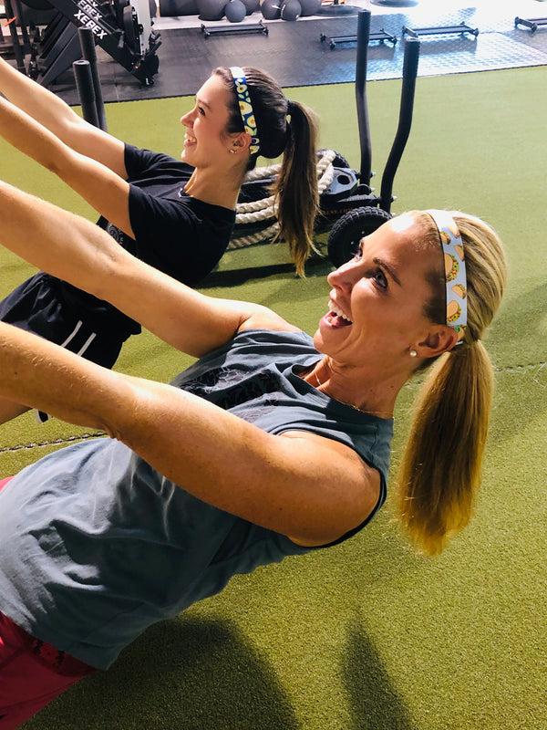 Sweaty Bands Taco Bout It | Blue | 1 Inch