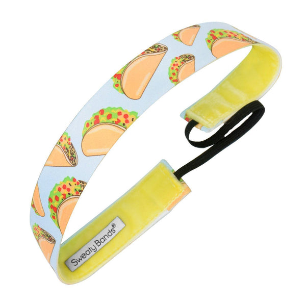 sweaty bands Taco Bout It | Blue | 1 Inch