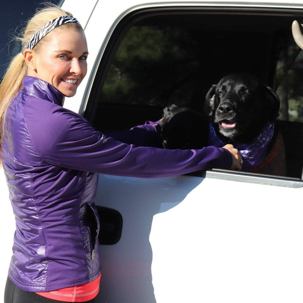 Sweaty Bands Zebra Stripes | Black White | 1 Inch