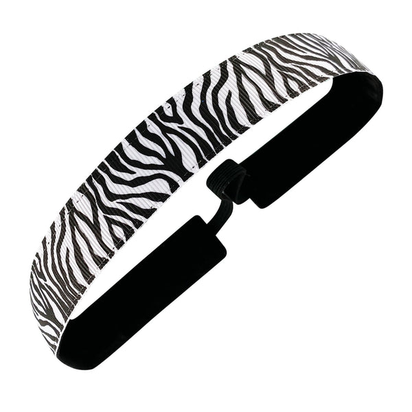 sweaty bands Zebra Stripes | Black White | 1 Inch