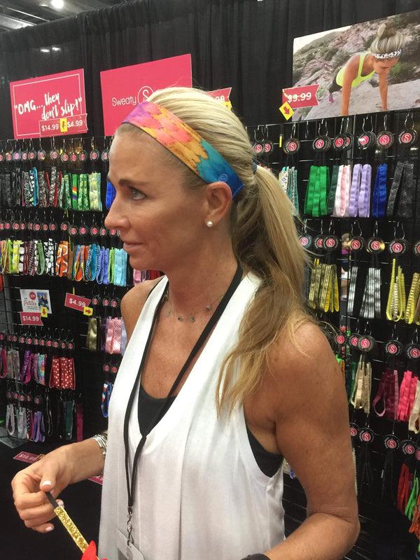 Sweaty Bands Toucan Play At That Game | Purple Multi | 1.5 Inch