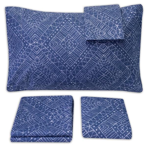 Sweet Home Collection 1500 Supreme Collection Extra Soft Parkview Sophisticated Subtle Pattern Sheet Set - Luxury Bed Sheets Set With Deep Pocket Wrinkle Free Bedding Printed Pattern