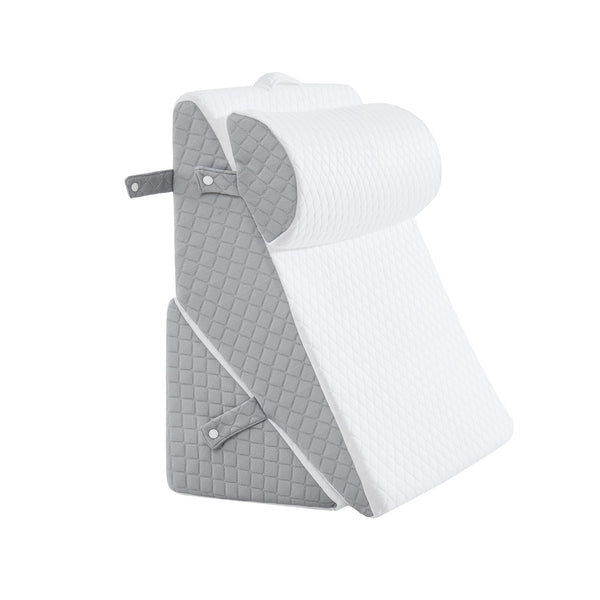 Sweet Home Collection 3-Piece Support Wedge Pillow Set With High Density Foam