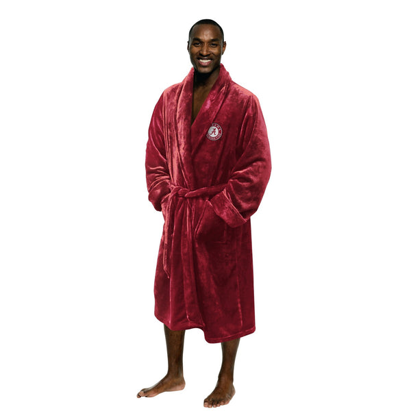 Sweet Home Collection Alabama Crimson Tide NCAA Officially Licensed Men's Bathrobe L/XL