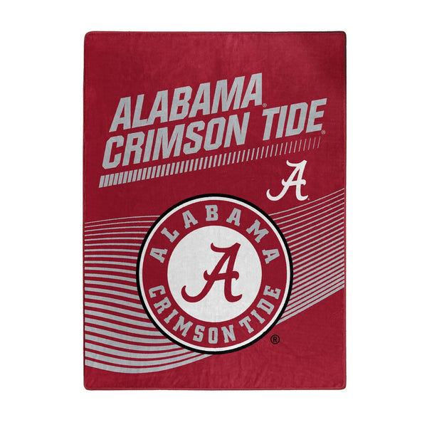 sweet home collection Alabama Crimson Tide NCAA Officially Licensed Raschel Throw Blanket 60x80
