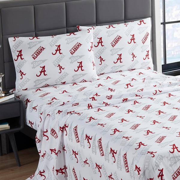 Sweet Home Collection Alabama Crimson Tide NCAA Officially Licensed Sheet Set