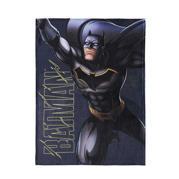 Sweet Home Collection Batman Micro Raschel Throw Blanket 46"x60"