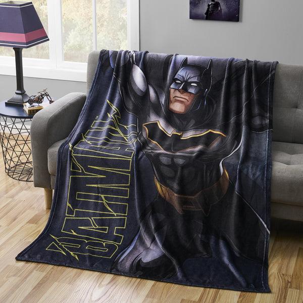 Sweet Home Collection Batman Micro Raschel Throw Blanket 46"x60"