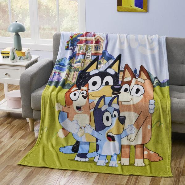 Sweet Home Collection Bluey Micro Raschel Throw Blanket 46"x60"