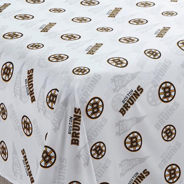 Sweet Home Collection Boston Bruins NHL Officially Licensed Sheet Set