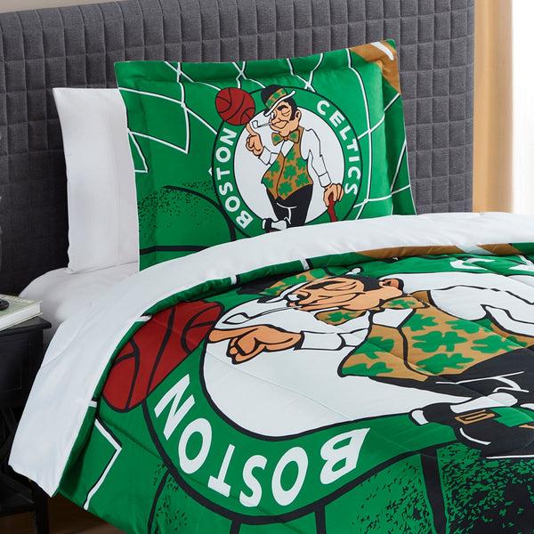 Sweet Home Collection Boston Celtics NBA Officially Licensed 3-Piece Comforter Set