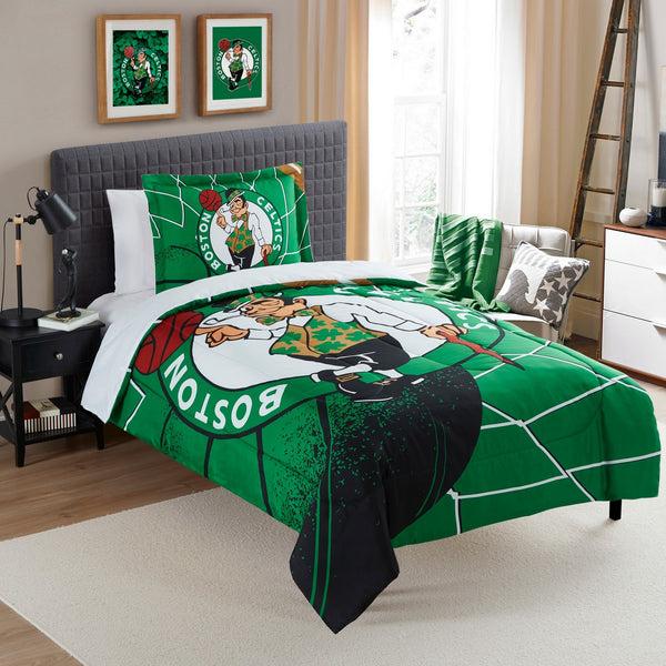 sweet home collection Boston Celtics NBA Officially Licensed 3-Piece Comforter Set
