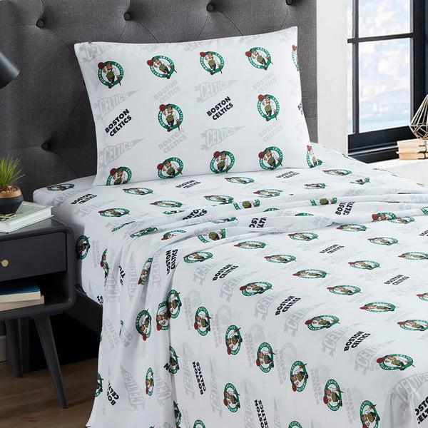 Sweet Home Collection Boston Celtics NBA Officially Licensed Sheet Set