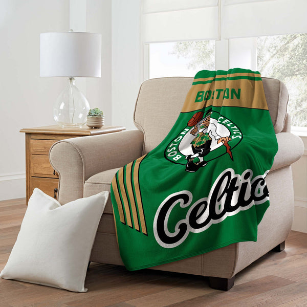 Sweet Home Collection Boston Celtics NBA Officially Licensed Throw Blanket 46x60