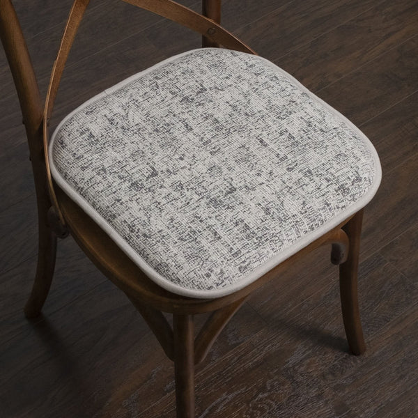 Sweet Home Collection Broadway Memory Foam No Slip Back 16" X 16" Chair Pad Cushion