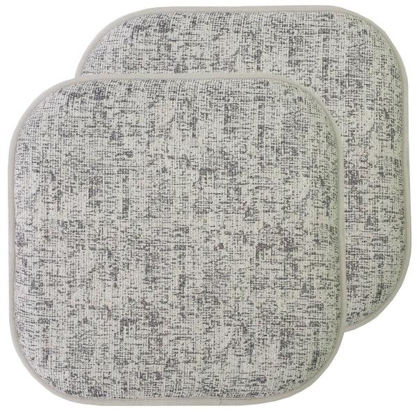 sweet home collection Broadway Memory Foam No Slip Back 16" x 16" Chair Pad Cushion