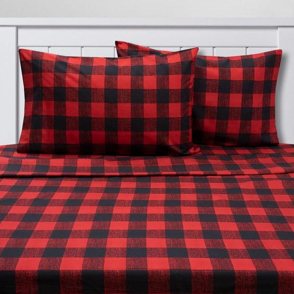 Sweet Home Collection Buffalo Check 5-Piece Bed In A Bag Set