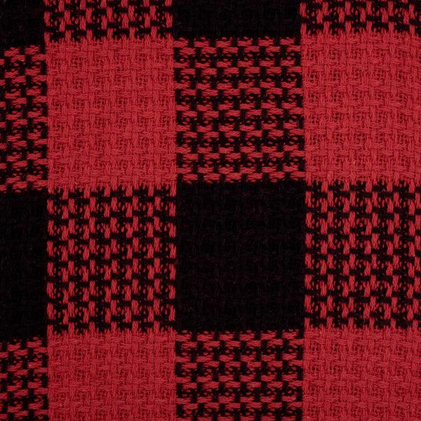 Sweet Home Collection Buffalo Check Knit Cotton Blanket