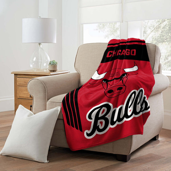 Sweet Home Collection Chicago Bulls NBA Officially Licensed Throw Blanket 46x60