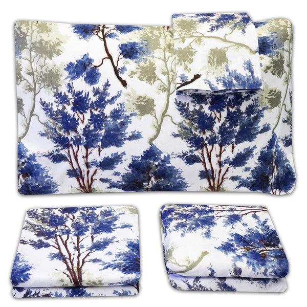 Sweet Home Collection Classic 4-Piece Bed Sheet Set (Florence)