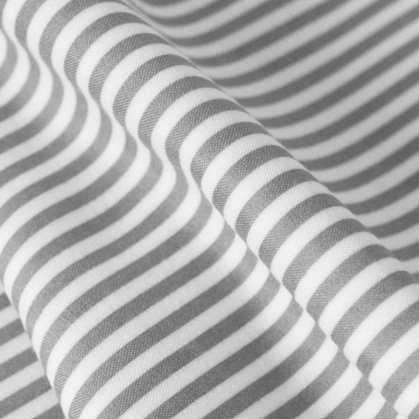 Sweet Home Collection Deluxe 6-Piece Bed Sheet Set (Loft Classic Stripe Gray)
