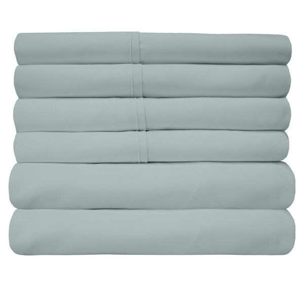 Sweet Home Collection Deluxe 6-Piece Bed Sheet Set (Slate)