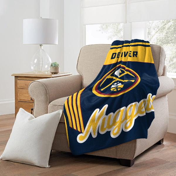 Sweet Home Collection Denver Nuggets NBA Officially Licensed Throw Blanket 46x60
