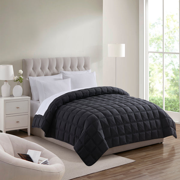 Sweet Home Collection Down Alternative Reversible Double Stitch Comforter