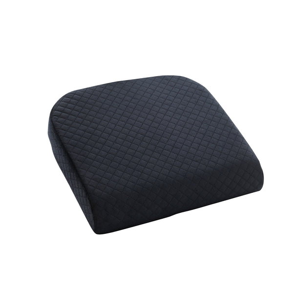 Sweet Home Collection Extra Large U-Shaped Memory Foam Chair Cushion - Black