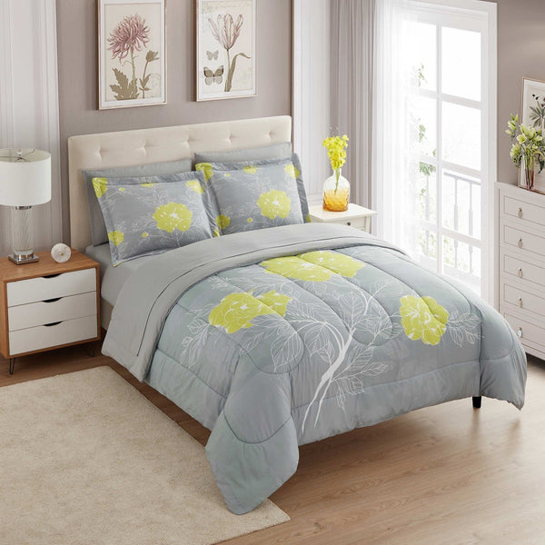 sweet home collection Florence 7-Piece Bed in a Bag Set sweet home collection Florence 7-Piece Bed in a Bag Set