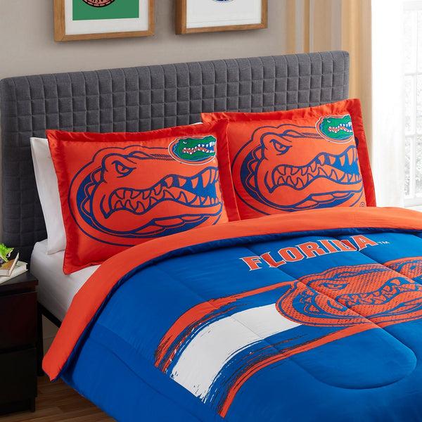 Sweet Home Collection Florida Gators NCAA Officially Licensed 3-Piece Comforter Set